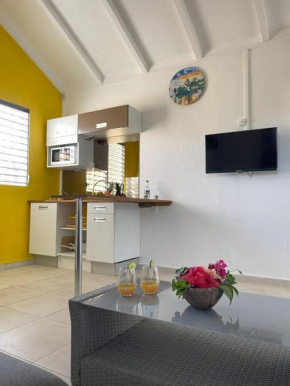 Confortable T2 ''Sunset Yellow'' avec piscine